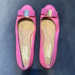 Salvatore Ferragamo Pink ballet flats